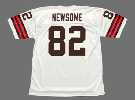 OZZIE NEWSOME Cleveland Browns 1988 Throwback NFL Football Jersey 