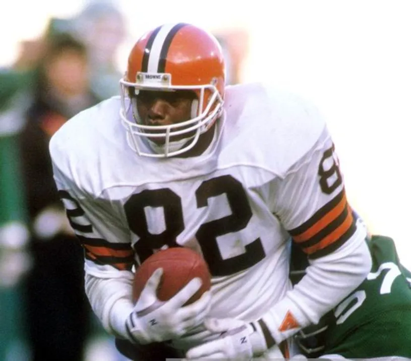 OZZIE NEWSOME Cleveland Browns 1988 Throwback NFL Football Jersey 