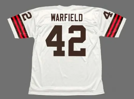 PAUL WARFIELD Cleveland Browns 1960’s Throwback NFL Football Jersey 