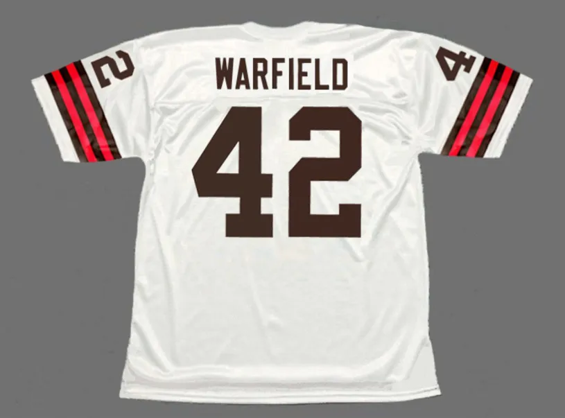PAUL WARFIELD Cleveland Browns 1960’s Throwback NFL Football Jersey 