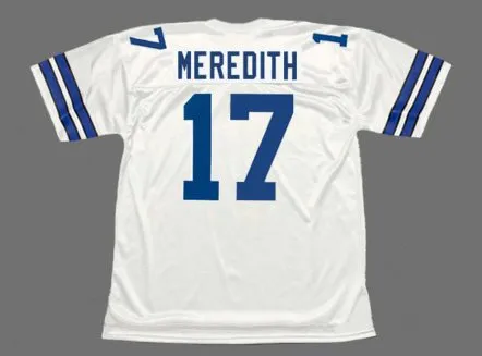 DON MEREDITH Dallas Cowboys 1960’s Home Throwback NFL Football Jersey 
