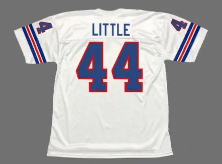 FLOYD LITTLE Denver Broncos 1973 Away Throwback NFL Football Jersey 