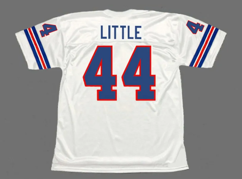 FLOYD LITTLE Denver Broncos 1973 Away Throwback NFL Football Jersey 