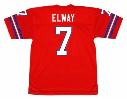 JOHN ELWAY Denver Broncos 1986 Home Throwback NFL Football Jersey 