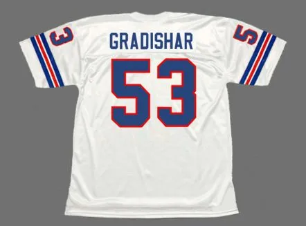 RANDY GRADISHAR Denver Broncos 1977 Away Throwback NFL Football Jersey 