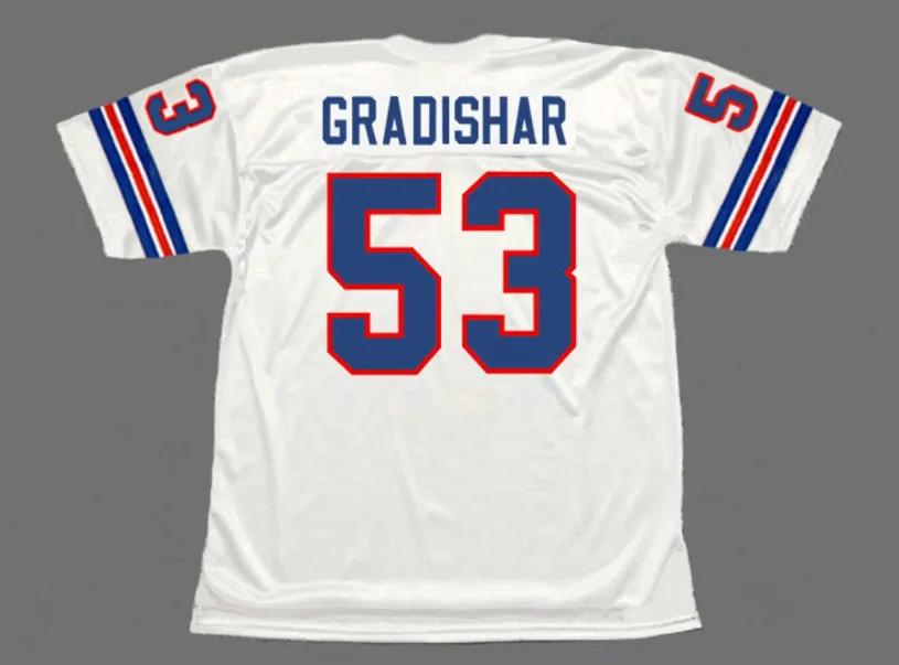 RANDY GRADISHAR Denver Broncos 1977 Away Throwback NFL Football Jersey 