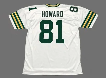DESMOND HOWARD Green Bay Packers 1996 Throwback NFL Football Jersey 