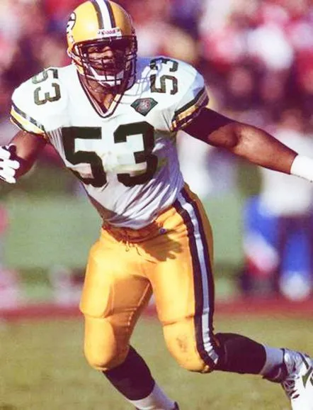 GEORGE KOONCE Green Bay Packers 1994 Throwback NFL Football Jersey 