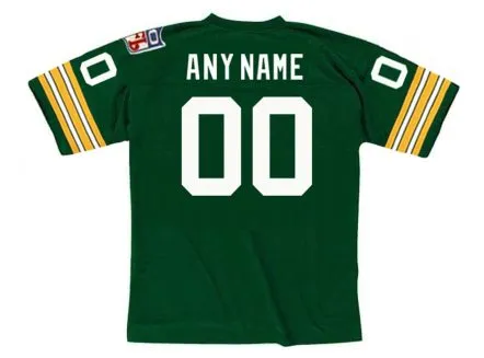 GREEN BAY PACKERS 1969 Throwback NFL Jersey Customized “Any Name & Number(s)” 