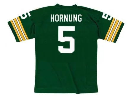 PAUL HORNUNG Green Bay Packers 1960’s Throwback NFL Football Jersey 