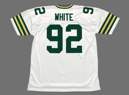 REGGIE WHITE Green Bay Packers 1994 Throwback NFL Football Jersey 