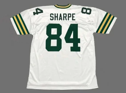 STERLING SHARPE Green Bay Packers 1994 Throwback NFL Football Jersey 