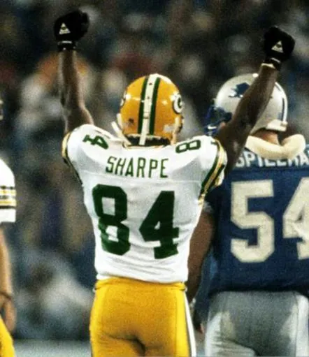 STERLING SHARPE Green Bay Packers 1994 Throwback NFL Football Jersey 