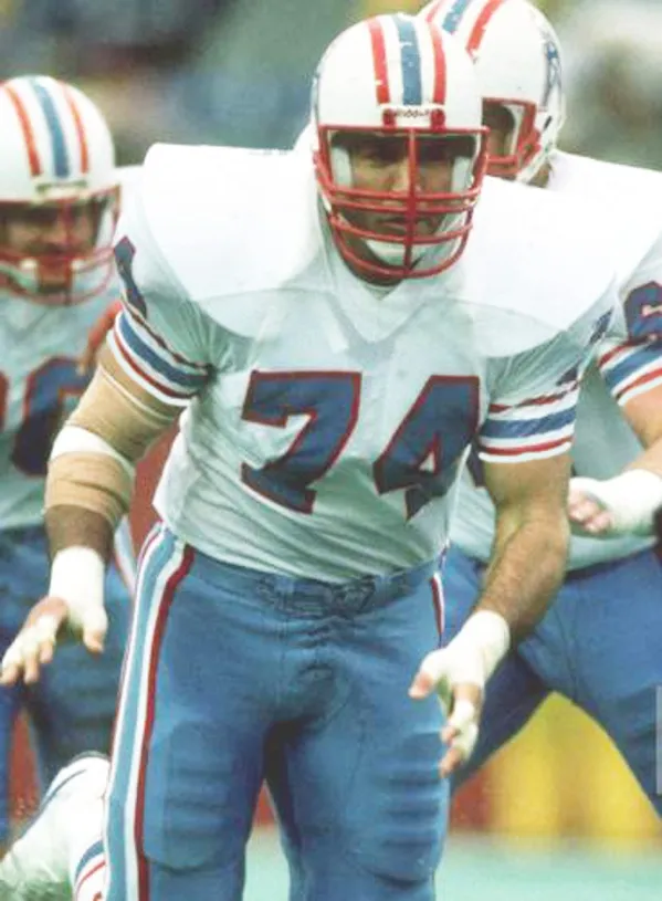 BRUCE MATTHEWS Houston Oilers 1988 Throwback NFL Football Jersey 