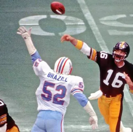 ROBERT BRAZILE Houston Oilers 1977 Throwback NFL Football Jersey 