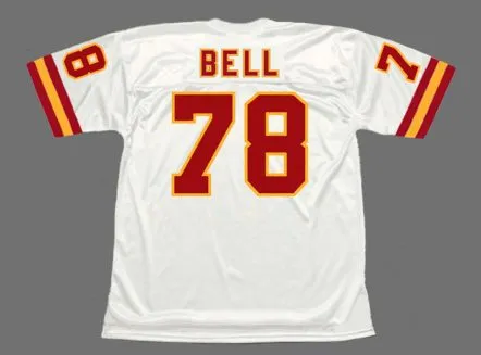 BOBBY BELL Kansas City Chiefs 1973 Throwback NFL Football Jersey 