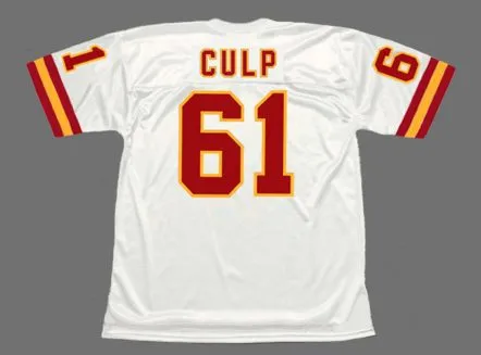 CURLY CULP Kansas City Chiefs 1973 Throwback NFL Football Jersey 