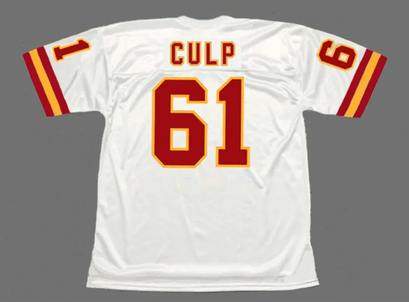 CURLY CULP Kansas City Chiefs 1973 Throwback NFL Football Jersey 