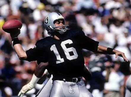 JIM PLUNKETT Los Angeles Raiders 1983 Throwback Home NFL Football Jersey 