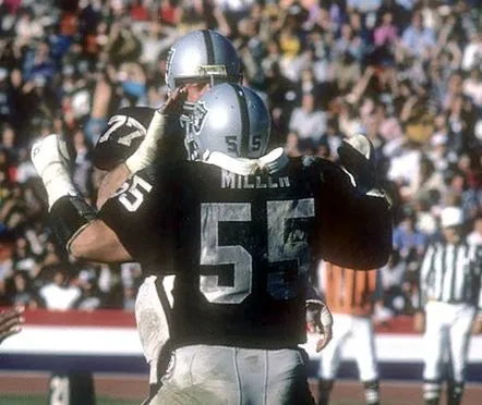 MATT MILLEN Los Angeles Raiders 1983 Throwback Home NFL Football Jersey 