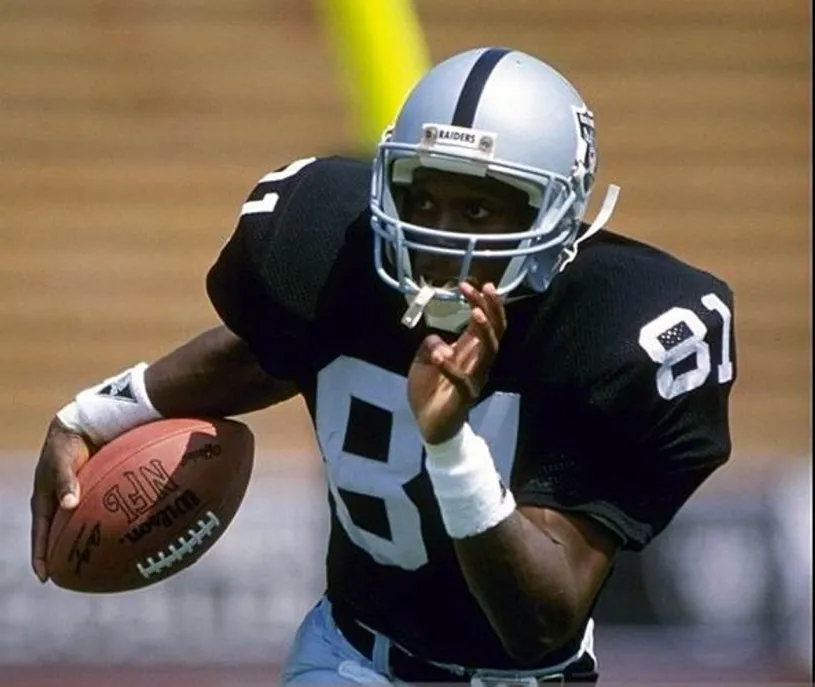 TIM BROWN Los Angeles Raiders 1992 Home Throwback NFL Football Jersey 