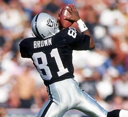 TIM BROWN Los Angeles Raiders 1992 Home Throwback NFL Football Jersey 