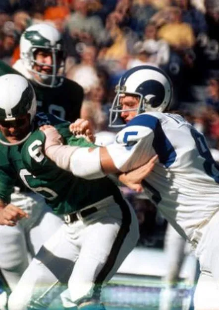 JACK YOUNGBLOOD Los Angeles Rams 1971 Throwback NFL Football Jersey 