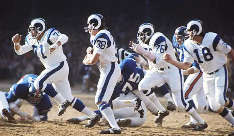 LOS ANGELES RAMS 1970’s Throwback NFL Jersey Customized “Any Name & Number(s)” 