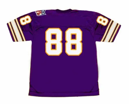ALAN PAGE Minnesota Vikings 1969 Throwback Home NFL Football Jersey 