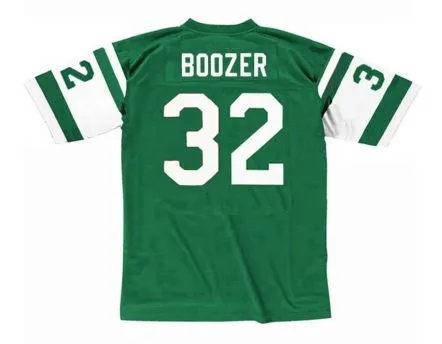 EMERSON BOOZER New York Jets 1970’s Throwback NFL Football Jersey 