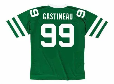 MARK GASTINEAU New York Jets 1984 Throwback Home NFL Football Jersey 