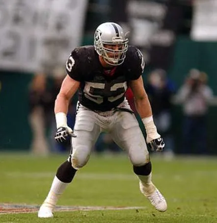 BILL ROMANOWSKI Oakland Raiders 2002 Home Throwback NFL Football Jersey 