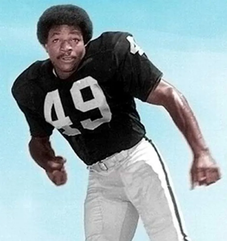 CARL WEATHERS Oakland Raiders 1970’s Throwback Home NFL Football Jersey 