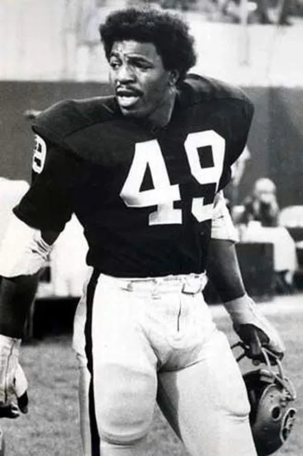 CARL WEATHERS Oakland Raiders 1970’s Throwback Home NFL Football Jersey 