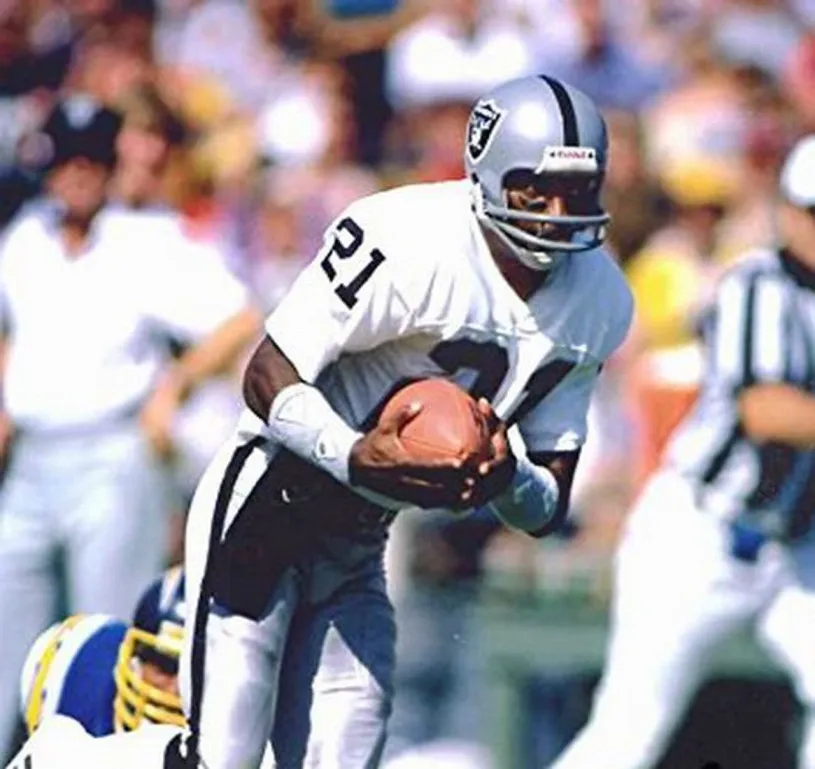 CLIFF BRANCH Oakland Raiders 1976 Away Throwback NFL Football Jersey 