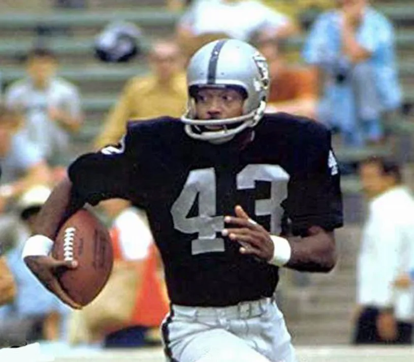 GEORGE ATKINSON Oakland Raiders 1970 Throwback Home NFL Football Jersey 