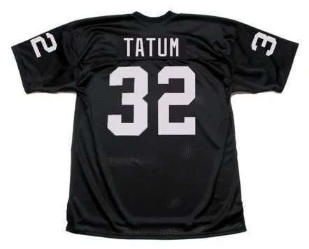 JACK TATUM Oakland Raiders 1976 Throwback Home NFL Football Jersey 