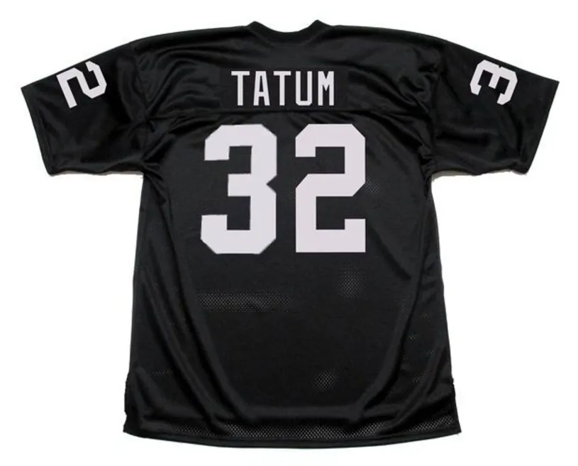 JACK TATUM Oakland Raiders 1976 Throwback Home NFL Football Jersey 