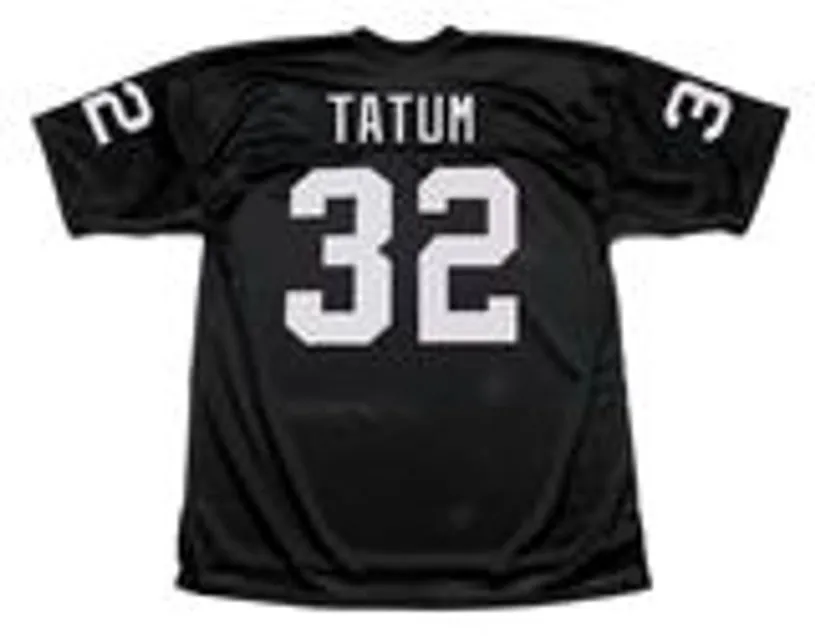 JACK TATUM Oakland Raiders 1976 Throwback Home NFL Football Jersey 