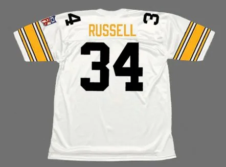 ANDY RUSSELL Pittsburgh Steelers 1969 Throwback NFL Football Jersey 