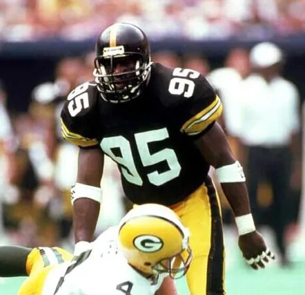 GREG LLOYD Pittsburgh Steelers 1989 Throwback Home NFL Football Jersey 