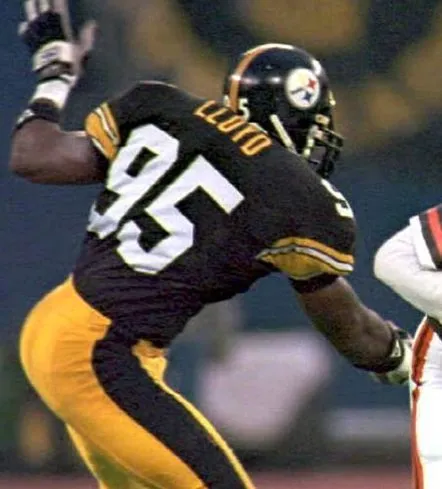 GREG LLOYD Pittsburgh Steelers 1989 Throwback Home NFL Football Jersey 