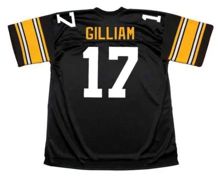 JOE GILLIAM Pittsburgh Steelers 1974 Home NFL Football Throwback Jersey 