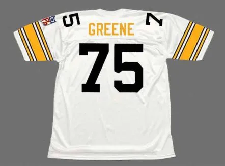 JOE GREENE Pittsburgh Steelers 1969 Throwback NFL Football Jersey 