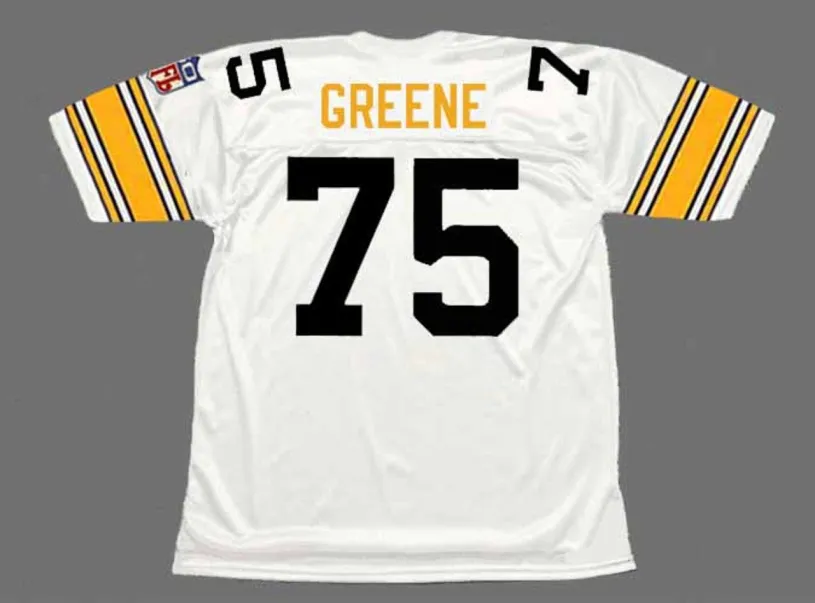 JOE GREENE Pittsburgh Steelers 1969 Throwback NFL Football Jersey 