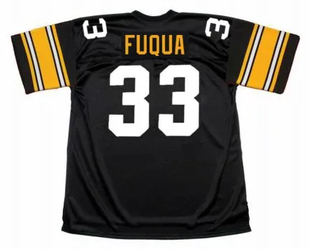 JOHN “FRENCHY” FUQUA Pittsburgh Steelers 1975 Throwback Home NFL Football Jersey 
