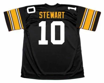 KORDELL STEWART Pittsburgh Steelers 1996 Throwback Home NFL Football Jersey 