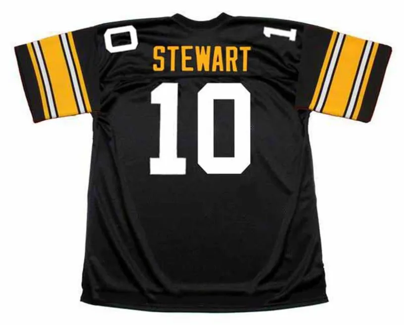 KORDELL STEWART Pittsburgh Steelers 1996 Throwback Home NFL Football Jersey 