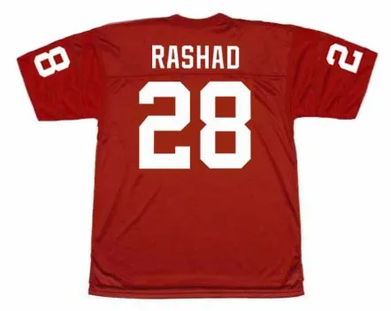 AHMAD RASHAD St. Louis Cardinals 1973 Throwback NFL Football Jersey 