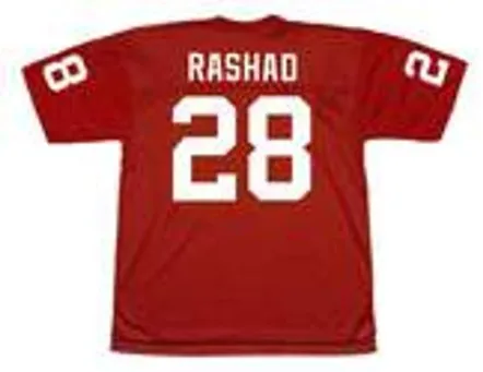 AHMAD RASHAD St. Louis Cardinals 1973 Throwback NFL Football Jersey 